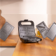 Cecotec Sandwich Maker | Rock’nToast 4in1 | 1000 W | Number of plates 4 | Black