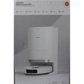 SALE OUT.  | Xiaomi Robot Vacuum (EU) | X20+ | Wet&Dry | 5200 mAh | Dust capacity 4 L | 6000 Pa | White | DAMAGED PACKAGING