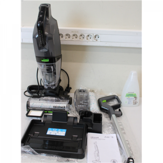 SALE OUT. Bissell All-in one Multi-Surface Cleaner | 3527N Crosswave HydroSteam Pet Select | Corded operating | Washing function | 1100 W | N/A V | Titanium/Black/Silver/Lime | Warranty 24 month(s) | UNPACKED, SCRATCHES, MISSING INNER PACKAGING