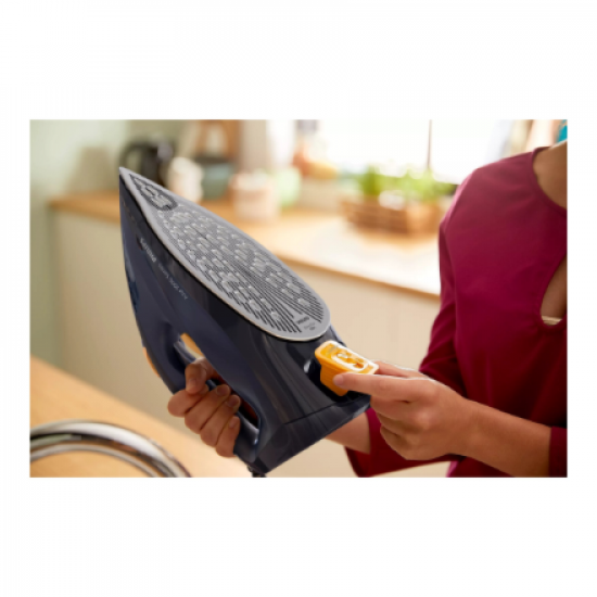 Philips DST7060/20 7000 Series | Steam Iron | 3000 W | Water tank capacity 300 ml | Continuous steam 55 g/min | Steam boost performance 250 g/min | Blue/Yellow