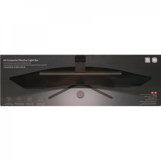 SALE OUT. Xiaomi Mi Computer Monitor Light Bar | SALE OUT. | Xiaomi Mi Computer Monitor Light Bar | BHR4838GL | Black | DEMO, SCRATCHED, MISSING BATTERIES (2 PCS)