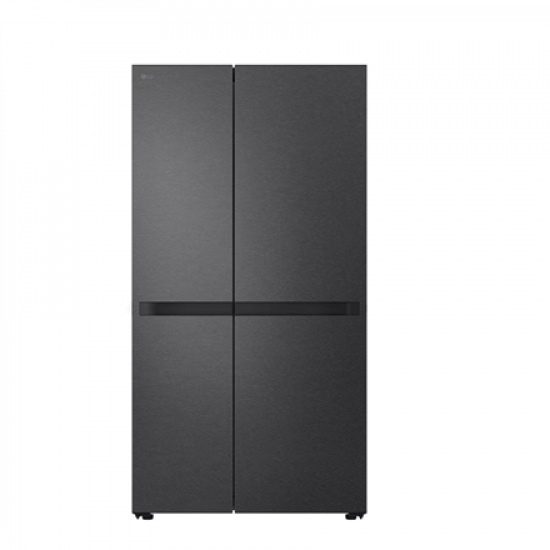 LG Refrigerator | GSBC40EPPE | Energy efficiency class E | Free standing | Side by side | Height 179 cm | No Frost system | Fridge net capacity 423 L | Freezer net capacity 241 L | Display | 36 dB | Black