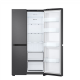 LG Refrigerator | GSBC40EPPE | Energy efficiency class E | Free standing | Side by side | Height 179 cm | No Frost system | Fridge net capacity 423 L | Freezer net capacity 241 L | Display | 36 dB | Black