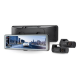 Mio MiVue R860WD, Dash Cam | GPS | Wi-Fi | Front and rear cams synchronized for recording with an unobstructed view; 11.26