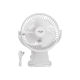 Adler Rechargeable Clip-on Desk Fan | AD 7342 | Table Fan | White | Diameter 15.5 cm | Number of speeds 3 | Oscillation | 5 W