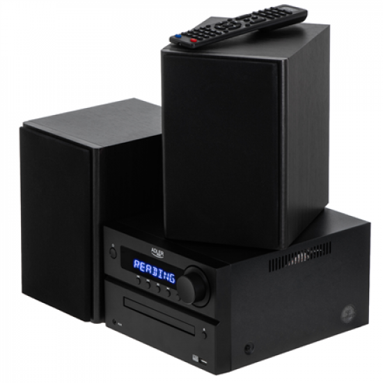 Adler | Mini Hi-Fi Stereo System | AD 1917 | Speakers | USB connectivity | Bluetooth | FM