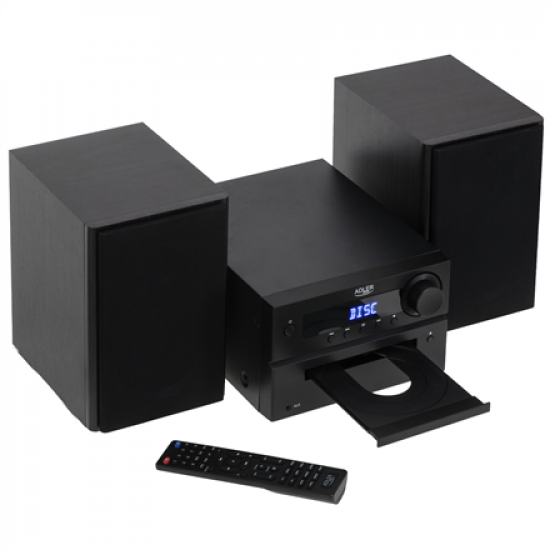 Adler | Mini Hi-Fi Stereo System | AD 1917 | Speakers | USB connectivity | Bluetooth | FM