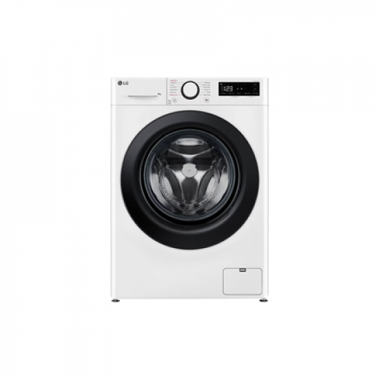 LG F2WR509SBW Washing machine, A, Front loading, Washing capacity 9 kg, Depth 47.5 cm, 1200 RPM, LED, White | LG