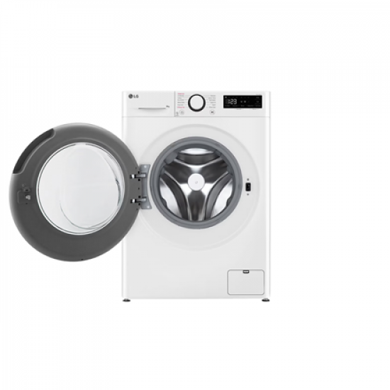 LG F2WR509SBW Washing machine, A, Front loading, Washing capacity 9 kg, Depth 47.5 cm, 1200 RPM, LED, White | LG