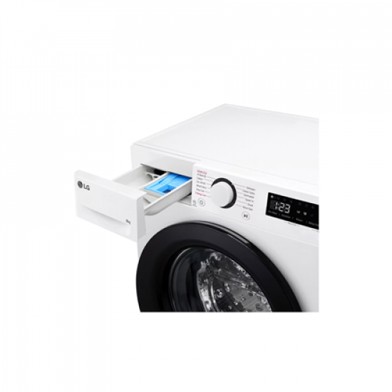 LG F2WR509SBW Washing machine, A, Front loading, Washing capacity 9 kg, Depth 47.5 cm, 1200 RPM, LED, White | LG
