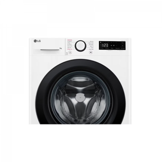 LG F2WR509SBW Washing machine, A, Front loading, Washing capacity 9 kg, Depth 47.5 cm, 1200 RPM, LED, White | LG