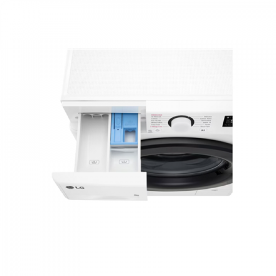 LG F2WR509SBW Washing machine, A, Front loading, Washing capacity 9 kg, Depth 47.5 cm, 1200 RPM, LED, White | LG