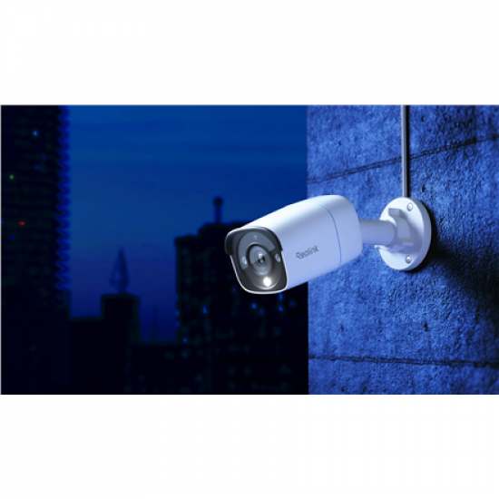 Reolink | 4K Smart PoE Camera with ColorX Night Vision | RP-PCB8M | Bullet | 8 MP | 2.8mm/F1.6 | IP67 | H.265/H.264 | MicroSD card slot, max. 512GB