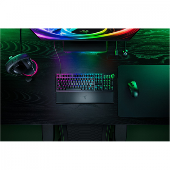 Razer Huntsman V3 Pro 8KHz | Gaming keyboard | Wired | US | Razer Analog Optical Switch Gen-2 | Black