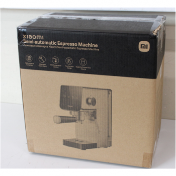 SALE OUT. Xiaomi Espresso Machine | Pump pressure 20 bar | Built-in milk frother | Semi-automatic | 1350 W | Silver/Black | UNPACKED, SCRATCHED ON CORPUS AND ACCESSORIES