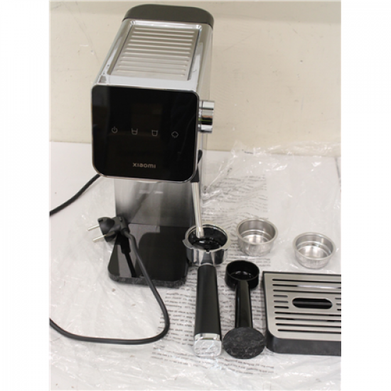 SALE OUT. Xiaomi Espresso Machine | Pump pressure 20 bar | Built-in milk frother | Semi-automatic | 1350 W | Silver/Black | UNPACKED, SCRATCHED ON CORPUS AND ACCESSORIES