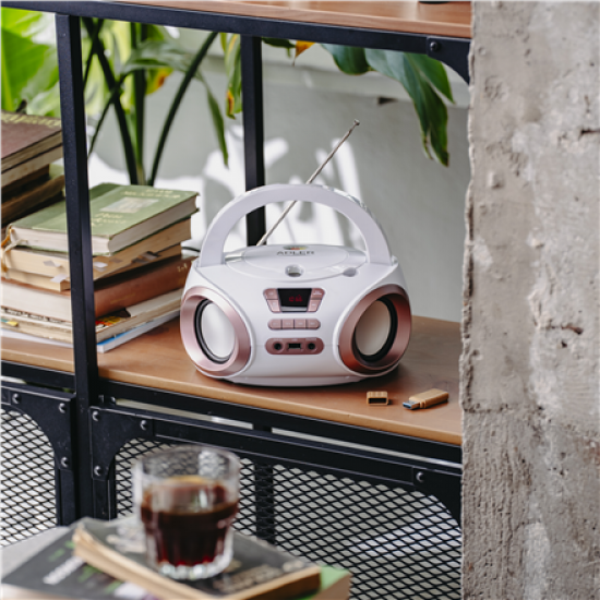Adler | CD-MP3 Boombox | AD 1181 | Speakers | USB connectivity | FM