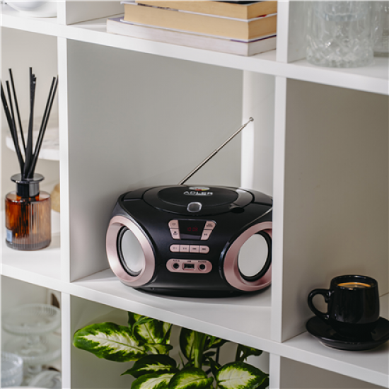Adler | CD-MP3 Boombox | AD 1181 | Speakers | USB connectivity | FM