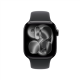 Apple Watch Series 11 GPS 42mm Jet Black Aluminium Case with Black Sport Band - M/L | Apple