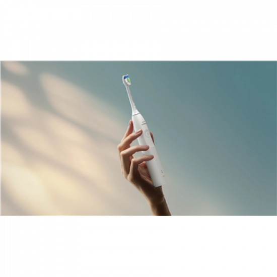 Philips Electric Toothbrush, Duo pack | HX7109/01 Sonicare Series 5300 | Rechargeable | For adults | Number of brush heads included 2 | Number of teeth brushing modes 1 | White/Black