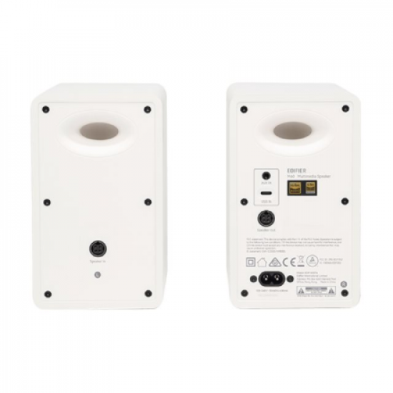 Edifier Compact Desktop 2.0 Speakers | M60 | 66 W | Bluetooth | White | Wireless connection