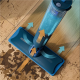 Philips | Washing broom | XV3101/01 OneUp 3000 series | Cordless operating | 3.6 V | Washing function | Operating time (max) 50 min | Blue