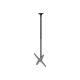 Neomounts Ceiling mount | FPMA-C340BLACK Monitor/TV mount ceiling screen | Adjustable Height, Rotate, Tilt, Swivel | 32-75 