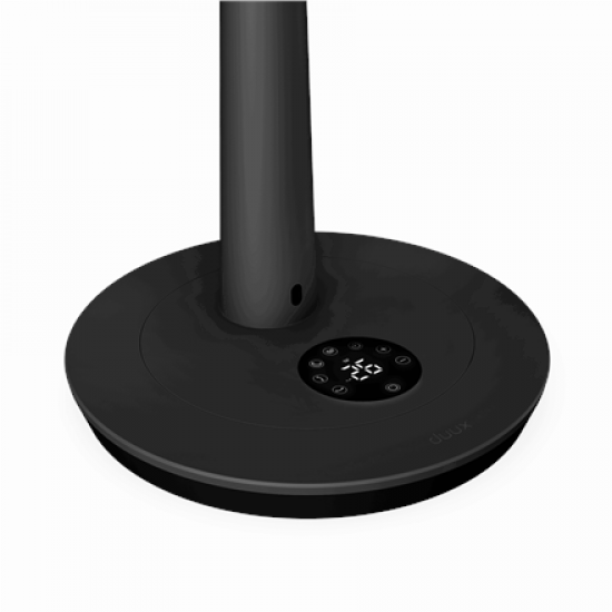 Duux Fan | Whisper 3 | Stand Fan | Black | Diameter 34 cm | Number of speeds 26 | Oscillation | 19 W | Remote control