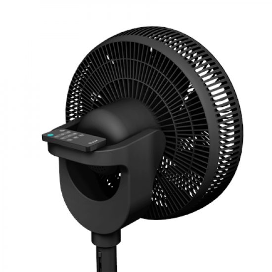 Duux Fan | Whisper 3 | Stand Fan | Black | Diameter 34 cm | Number of speeds 26 | Oscillation | 19 W | Remote control