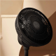 Duux Fan | Whisper 3 | Stand Fan | Black | Diameter 34 cm | Number of speeds 26 | Oscillation | 19 W | Remote control