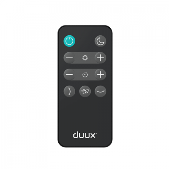 Duux Fan | Whisper 3 | Stand Fan | Black | Diameter 34 cm | Number of speeds 26 | Oscillation | 19 W | Remote control