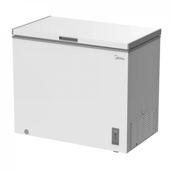Midea Freezer | MDRC345FZE01 | Energy efficiency class E | Chest | Free standing | Height 85 cm | Total net capacity 249 L | Display | White