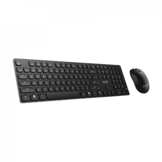 MSI | FORGE K210 | Keyboard and Mouse Set | Wireless | Mouse included | US | Black | Scissor