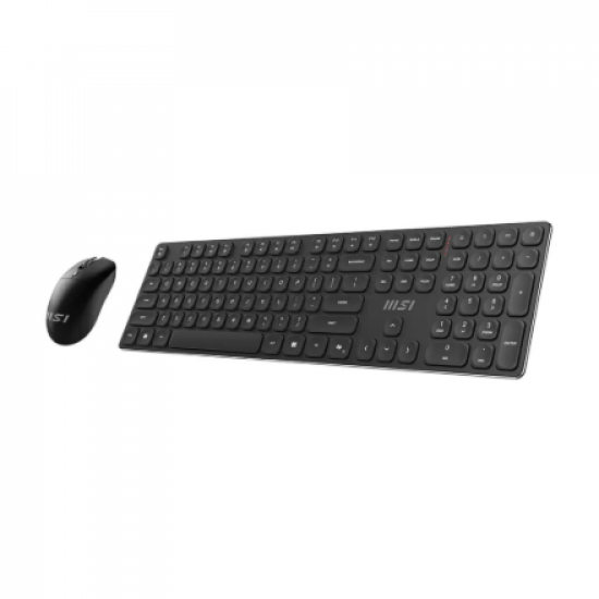 MSI | FORGE K210 | Keyboard and Mouse Set | Wireless | Mouse included | US | Black | Scissor