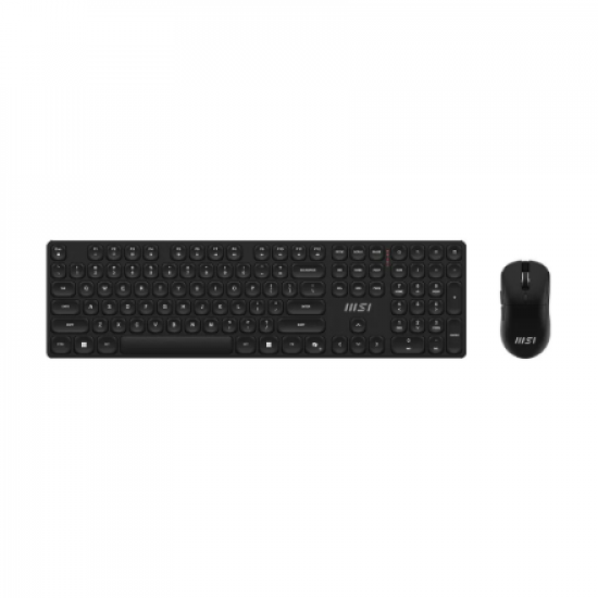 MSI | FORGE K210 | Keyboard and Mouse Set | Wireless | Mouse included | US | Black | Scissor