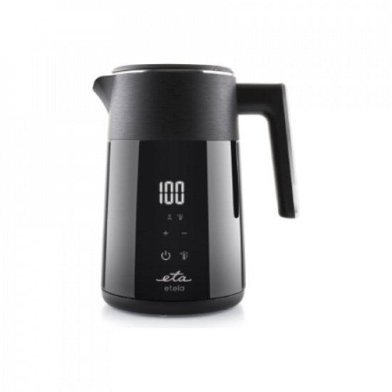 Kettle | ETA Etela 9596 90000 | ETA 2200 W | Electric | 1.5 L | Stainless steel | 360° rotational base | Black