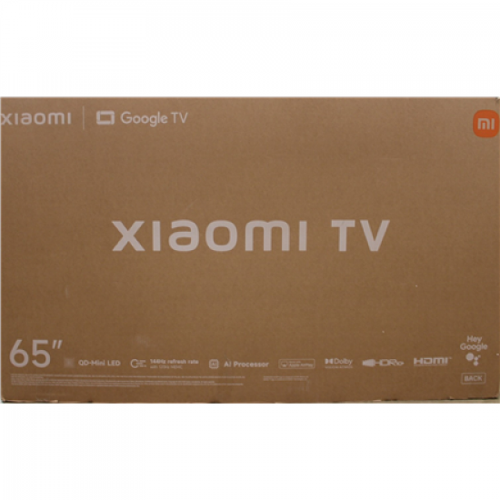 SALE OUT. Xiaomi TV S Pro Mini LED 65 2026 4K UHD (3840 x 2160) | SALE OUT. | TV | S Pro Mini LED 65 2026 | Xiaomi 65 | Smart TV | Google TV | 4K UHD | Dark Grey | DAMAGED PACKAGING, DEMO