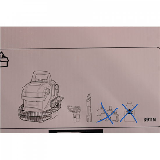 SALE OUT. SALE OUT. Bissell | Portable Carpet and Upholstery Cleaner | SpotClean C9 Pro | Corded operating | Washing function | 400 W | 20 month(s) | DAMAGED PACKAGING