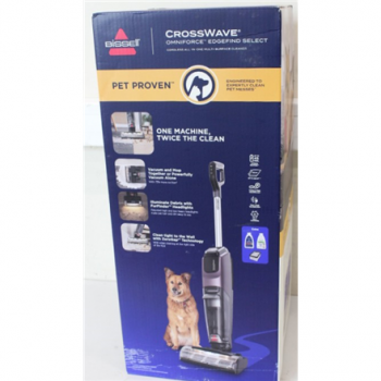 SALE OUT. | Bissell All-in One Multi-Surface Cleaner | CrossWave OmniForce EdgeFind Select | Cordless operating | Washing function | 25.9 V | Operating time (max) 45 min | Black/Silver | Warranty 24 month(s) | DAMAGED PACKAGING