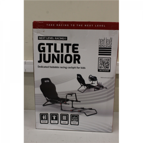 SALE OUT. Next Level Racing GTLite Junior Foldable Cockpit | SALE OUT. Next Level Racing GTLite Junior Foldable Cockpit | DAMAGED PACKAGING