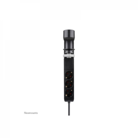 Neomounts | Desk socket with clamp and USB-C and USB-A ports - Quick charge | DS22-840BL6 | Black