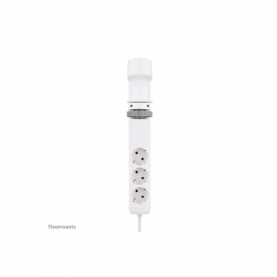 Neomounts | Desk socket with clamp and USB-C and USB-A ports - Quick charge | DS22-840WH6 | White
