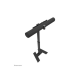 Neomounts Floor stand | AV80-500BL Videobar | Height adjustment, Depth adjustment | 43-110 
