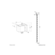 Neomounts Cable spine - clamp-on design - universal | ADS06-131BL