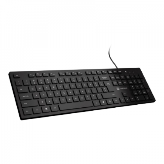 Natec | Herring | Keyboard | Wired | US | Black | USB-A