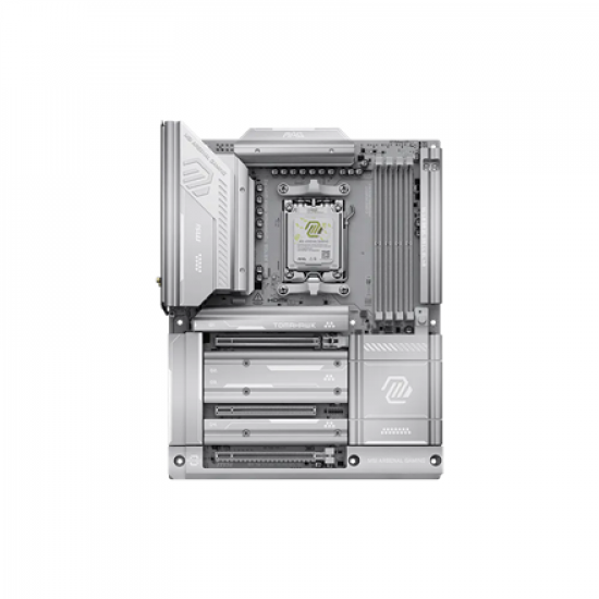 MAG X870E TOMAHAWK MAX WIFI PZ | MSI Processor family AMD | Processor socket AM5 | DDR5 SDRAM | Supported hard disk drive interfaces 4 x SATA-600 (RAID), 4 x M.2