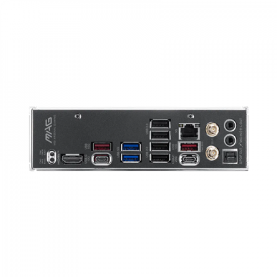 MSI MAG B850 TOMAHAWK WIFI | Processor family AMD | Processor socket AM5 | DDR5 | Supported hard disk drive interfaces SATA, M.2 | Number of SATA connectors 4
