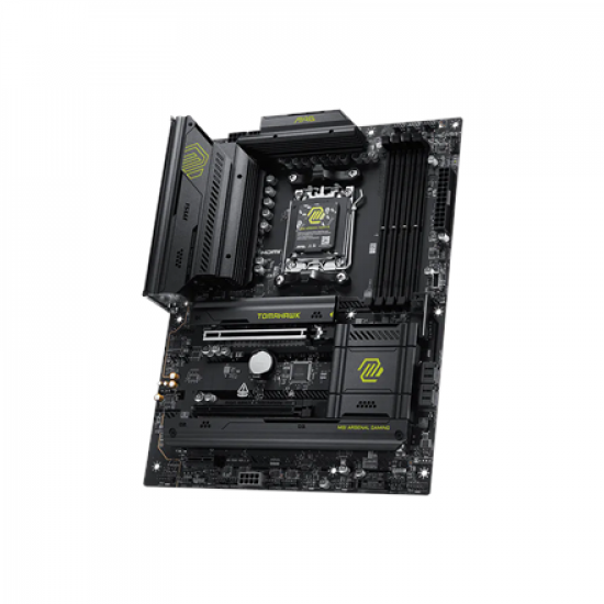 MSI MAG B850 TOMAHAWK WIFI | Processor family AMD | Processor socket AM5 | DDR5 | Supported hard disk drive interfaces SATA, M.2 | Number of SATA connectors 4