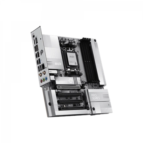 MSI PRO B850M-A WIFI PZ | Processor family AMD | Processor socket AM5 | DDR5 | Supported hard disk drive interfaces SATA, M.2 | Number of SATA connectors 4