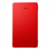 Midea Refrigerator | MDRD142SLE32 | Energy efficiency class E | Free standing | Larder | Height 83.5 cm | Fridge net capacity 93 L | 41 dB | Red